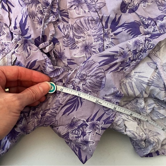 NWT DISNEY HOT TOPIC Purple Ariel Off Shoulder Romper Little Mermaid Small - Picture 3 of 8